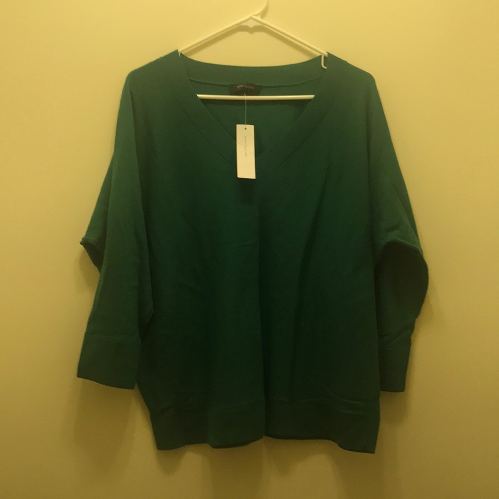 Ann Taylor three quarter sweater